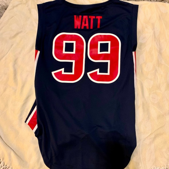 ❤️🏈 Official NFL Nike Apparel WATT Sleeveless Jersey 💪🏼 - Picture 2 of 3